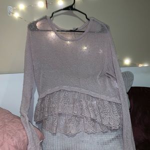 🛑SOLD 🛑 Blush pink blouse